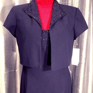 NEW JR Nites Evening Dress with Bolero